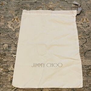 Jimmy Choo Ivory Dust Bag
